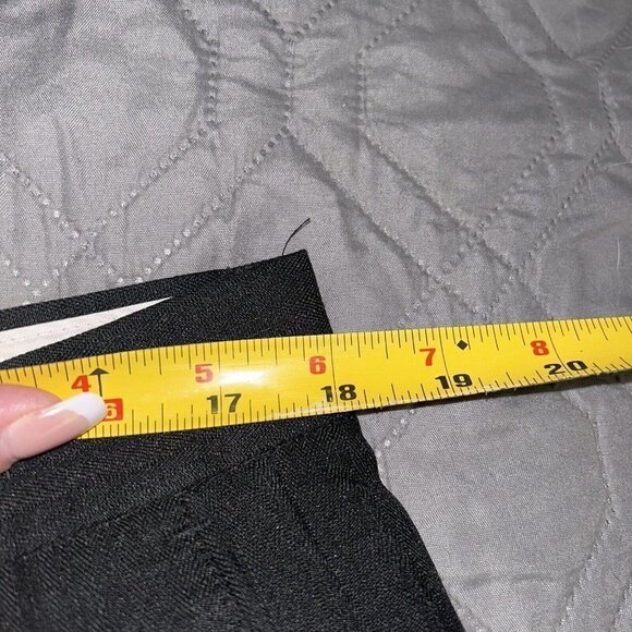 Michael Brandon Black Business Casual Cuffed Dress Pants Size 36 X 30 - Picture 11 of 12